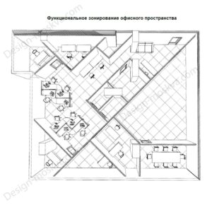 Планировочное решение офиса